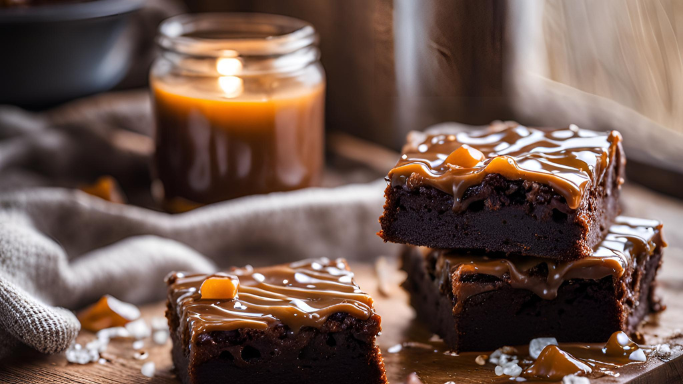 Salted Caramel Brownies