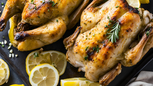 Lemon Sea Salted Roasted Chicken