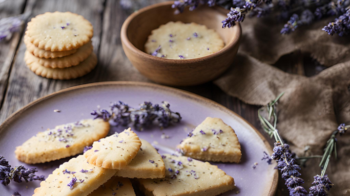 Lavender Sea Salted Shortbread: A Unique and Aromatic Treat