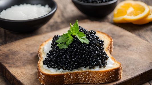 Sea Salted Caviar Toast