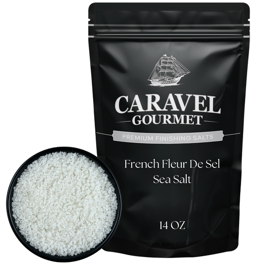 French Fleur De Sel Sea Salt - 14 oz Pouch