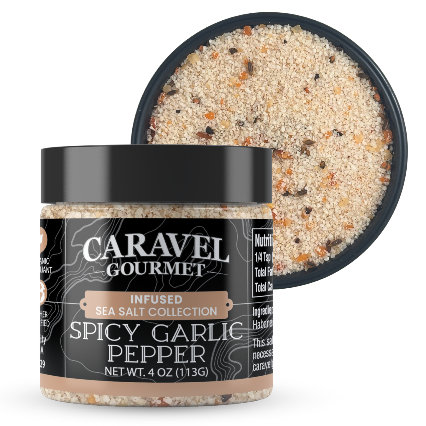 Spicy Garlic Pepper Sea Salt