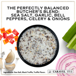 Garlic Medley Sea Salt - 4 oz Jar