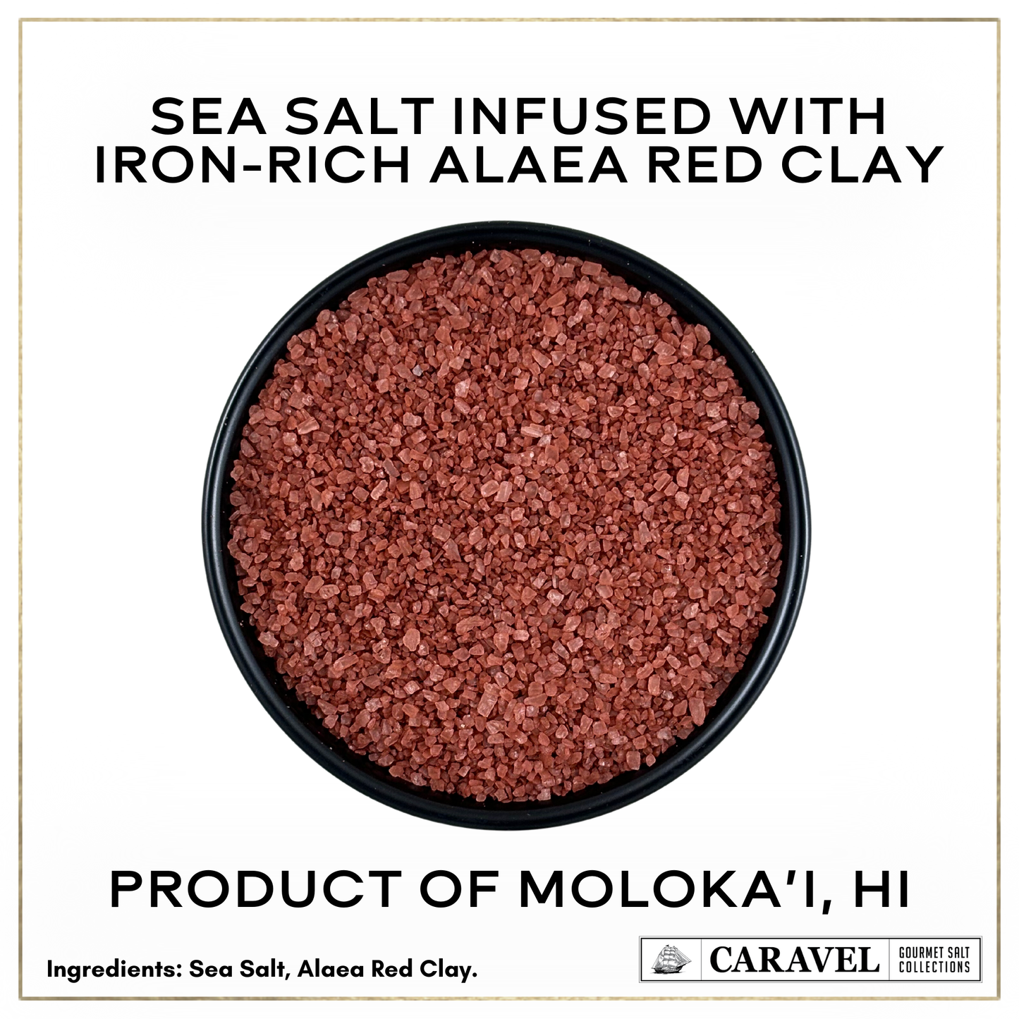 Alaea Red Sea Salt - 5 oz Shaker