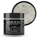 Sea Salt and Pepper - 4 oz Jar