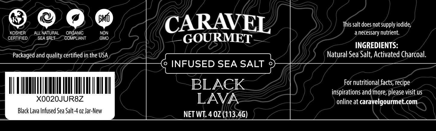 Hawaiian Black Lava Sea Salt