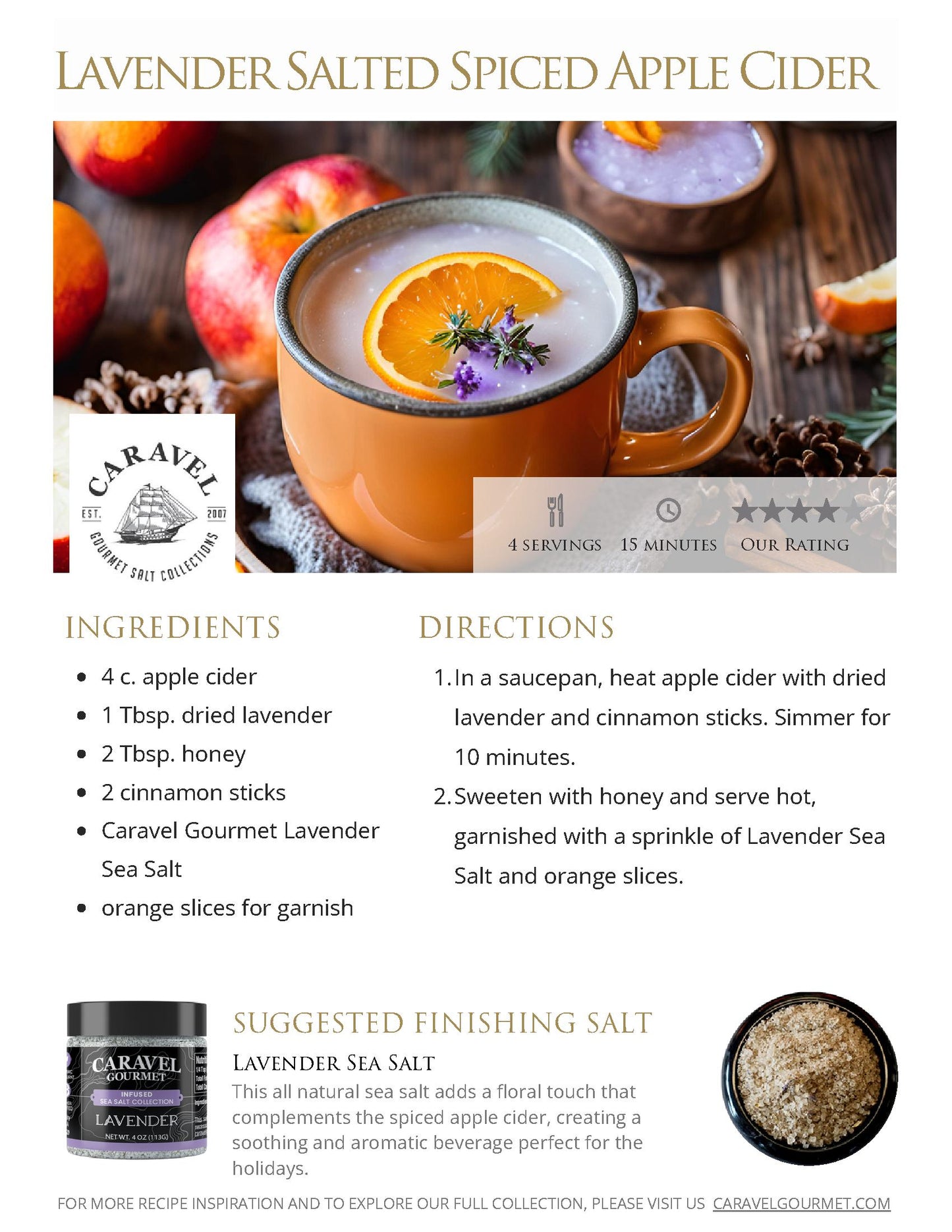 2024-2025 Recipe Collections - Holiday Warmers