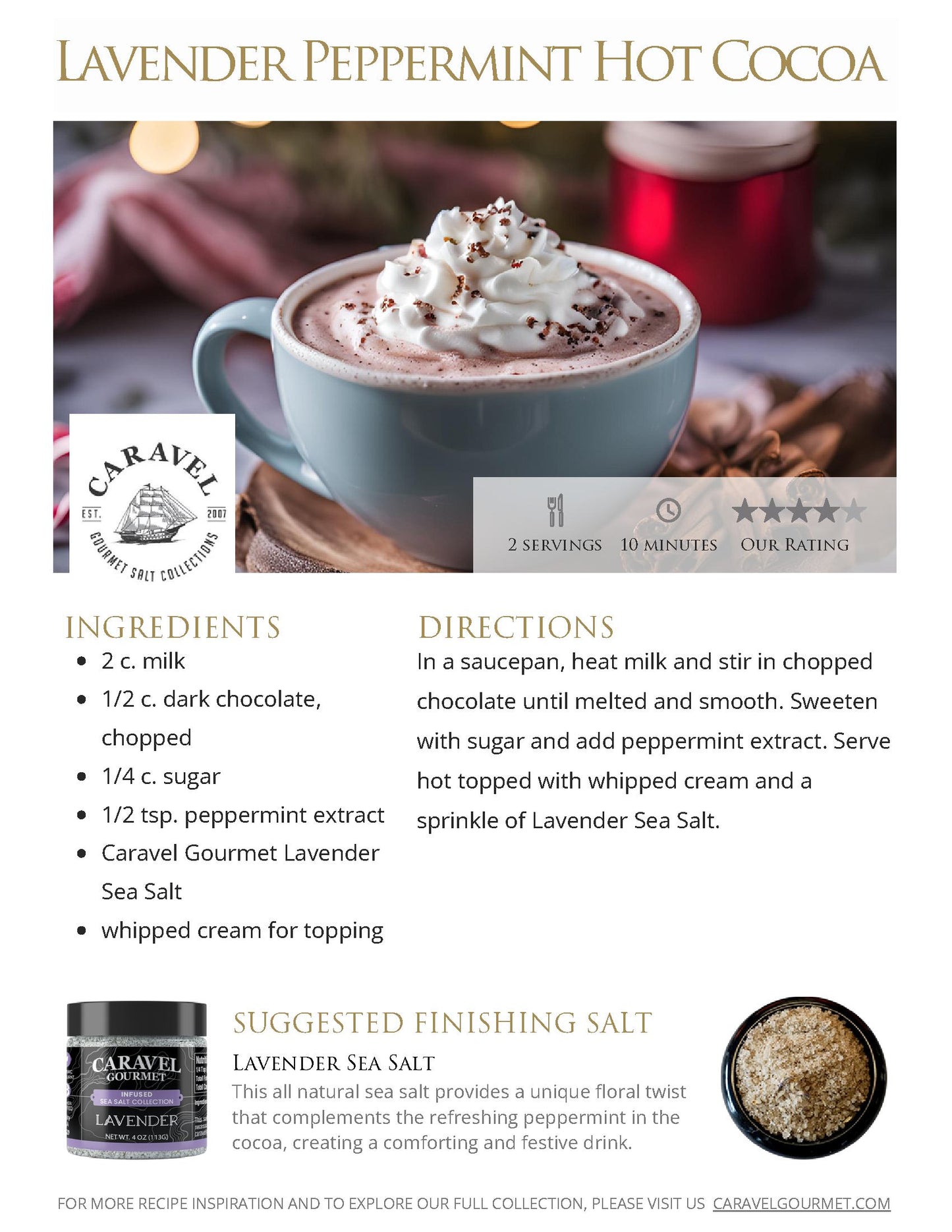 2024-2025 Recipe Collections - Holiday Warmers